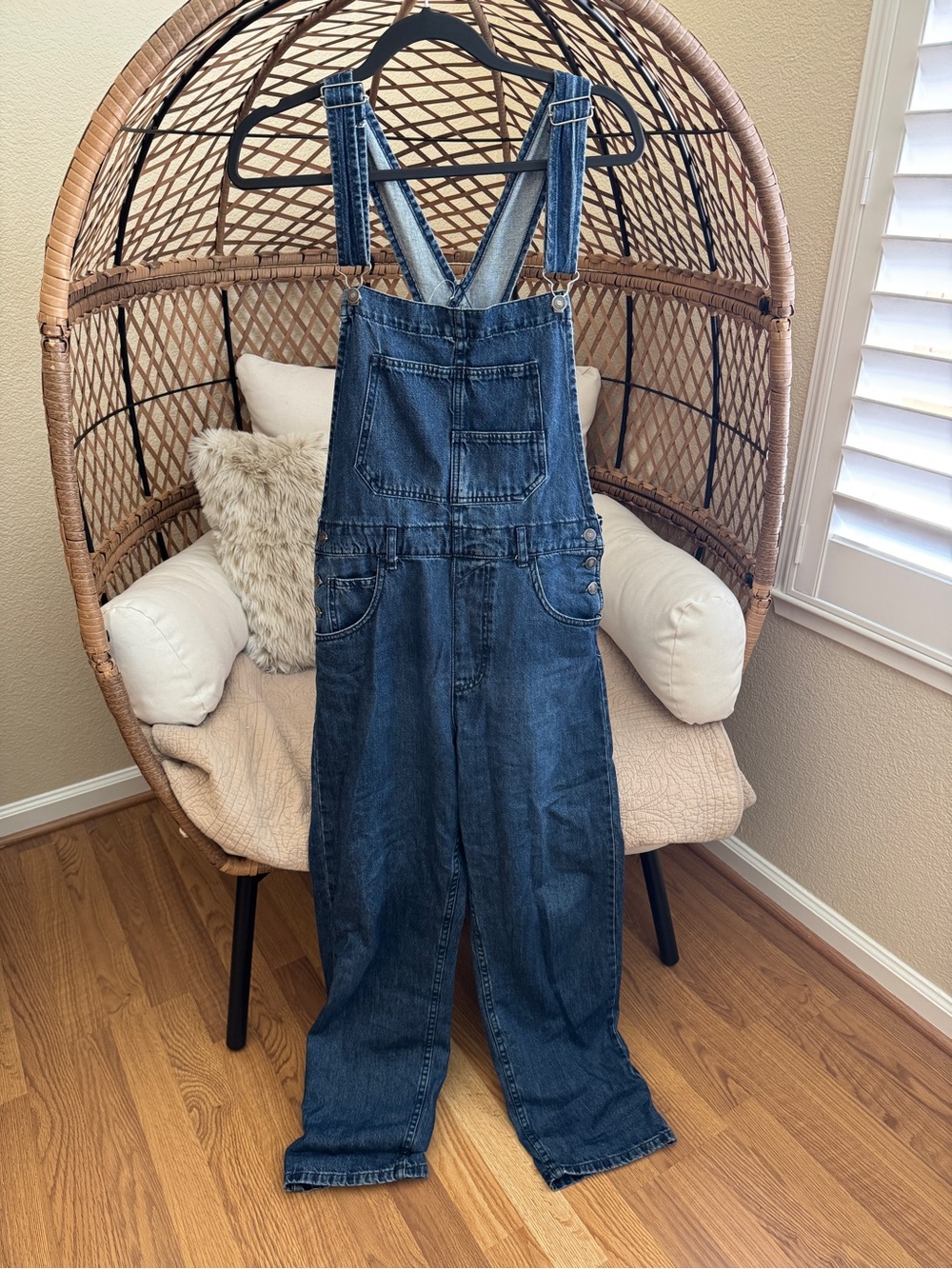 Free People We the Free Ziggy Overalls Medium
